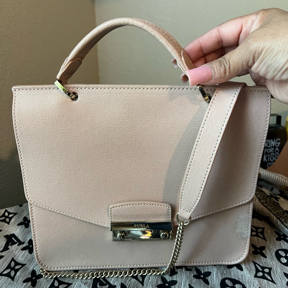 Furla Blush Satchel Bag